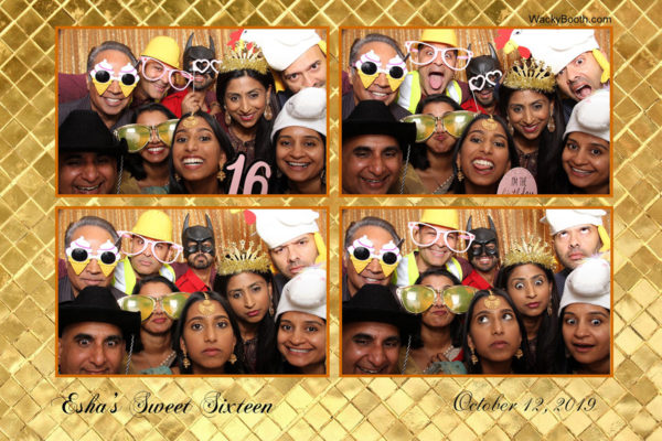 Sweet 16th Photo Booth Rental in Fremont California - WackyBooth Photobooth